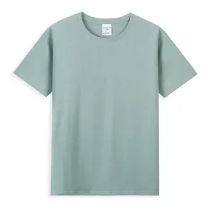 Plus Size Mens Drop Shoulder 100% T-Shirt pesante personalizzata spessa Oem Boxy Blank maglietta in cotone pesante maglietta oversize