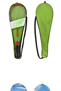 Whizz modèle B-004 sac de <span class=keywords><strong>raquette</strong></span> de <span class=keywords><strong>badminton</strong></span> de couleur noir-bleu 420 étui en tissu - Product Image 6