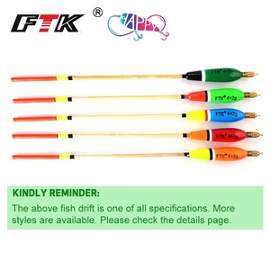 FTK 5 chiếc phao câu cá linh sam Barguzinsky 3 + 2G/4 + 2G/5 + 2G/6 + 2G Màu hỗn hợp phao câu cá chép dụng cụ câu cá pesca - Product Image 5