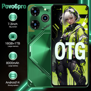 Smartphone Realme Poco Povo6, téléphones mobiles neufs de marque bangladaise en Inde - Product Image 1