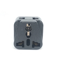 Convertidor adaptador de enchufe universal certificado CE 2 en 1, suizo, Fiji, India, Singapur, HK, UE, Reino Unido, AU, EE. UU. a Italia, enchufe tipo L y enchufe