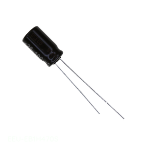 ตัวเก็บประจุ47 uF 20% 50V ตัวเก็บประจุ47 uF ช่อง EEU-EB1H470S ตัวเก็บประจุ47 uF - Product Image 1