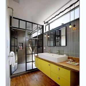 Muebles de Baño Modernos de PVC con Espejo de Tocador con LED, Lavabo, Solución de Almacenamiento de Alta Calidad, Estilo Nuevo y Popular - Product Image 1
