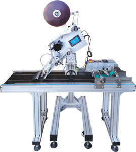 Étiqueteuse automatique auto-adhésive avec chargeur de radiomessagerie Enveloppe de sac en plastique Masques de radiomessagerie Boissons Produits chimiques - Product Image 5