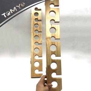 Kpytomoa — étagère <span class=keywords><strong>à</strong></span> <span class=keywords><strong>plafond</strong></span> horizontale en pin massif, pour <span class=keywords><strong>rangement</strong></span> de <span class=keywords><strong>canne</strong></span> <span class=keywords><strong>à</strong></span> <span class=keywords><strong>pêche</strong></span>, 9 cannes - Product Image 4