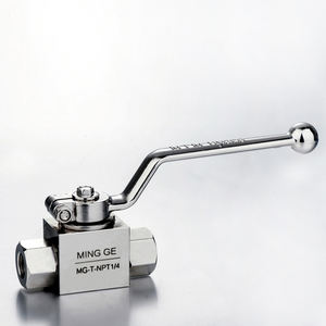 Katup Pemeriksaan Pilot Baja Karbon Tipe KHB NPT/ SAE/BSP/BSPT/Metrik Katup Bola Hidrolik Manual Operasi Katup Bola Tekanan Tinggi - Product Image 5