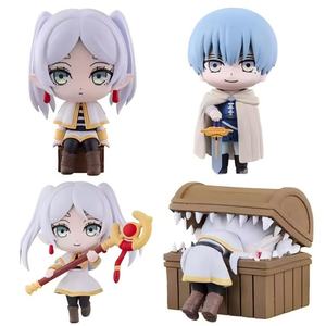 4 PIEZAS/SET Q VER. Figura de Frieren: Más Allá del Final del Viaje, Figura de Manga de Fern, Estatuas, Caja Sorpresa de Gachapon, Figura de Anime de PVC, Juguetes - Product Image 6