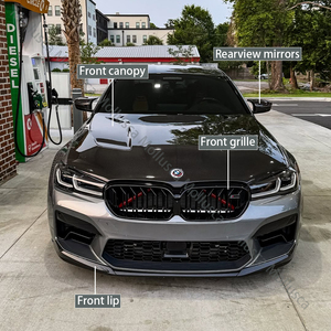 For M5 Series F90 True Carbon Rear Diffuser - Product Image 3