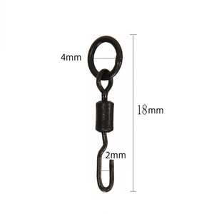 Rắn Vòng Nhanh Chóng Thay Đổi Câu Cá Móc Swivels Với Snaps Phụ Kiện Cho Cá Chép Cá - Product Image 3