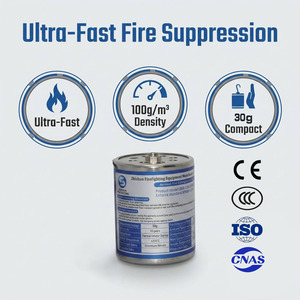 Extincteur automatique à aérosol OEM 10-500g, dispositif d'extinction d'incendie à aérosol CE pour panneaux électriques - Product Image 2