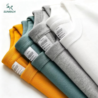 T-shirt en coton 180 g/m² avec logo personnalisé, vente en gros, t-shirt promotionnel uni pas cher, publicité, uniforme d'équipe, t-shirt pour homme