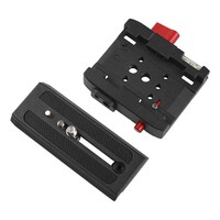 Support de trépied pliable en métal de type Z à dégagement rapide, plaque macro P200, base de plaque à dégagement rapide Jinzhong