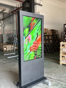 55 inch ngoài trời tầng thường vụ tương tác không thấm nước <span class=keywords><strong>LCD</strong></span> kỹ thuật số biển quảng cáo hiển thị màn hình - Product Image 4