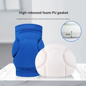 Genouillères <span class=keywords><strong>de</strong></span> <span class=keywords><strong>volley</strong></span>-<span class=keywords><strong>ball</strong></span> en nylon, matériau éponge épais anti-collision, protection complète pour le cyclisme, le basketball, pour hommes et femmes - Product Image 3