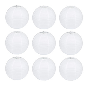 Palmy boule de <span class=keywords><strong>papier</strong></span> chinois <span class=keywords><strong>Lampion</strong></span> suspendu lanternes en <span class=keywords><strong>papier</strong></span> de décoration de mariage blanc - Product Image 3