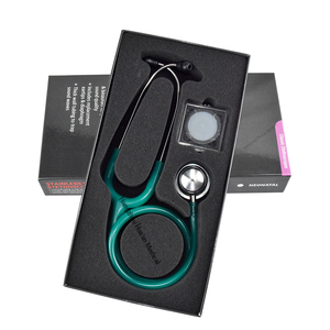 Surveillance du son corporel Coeur Poumon Intestin Auscultation Professionnel Médical Pédiatrique Classique Double Tête Stéthoscope <span class=keywords><strong>En</strong></span> Acier Inoxydable - Product Image 5