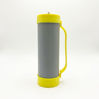 Bouteille de gaz de protection CO2 portable KELONI 1200g 2.2L 120 bars pour mini-soudeuses MIG, acier jetable pour la fabrication métallique