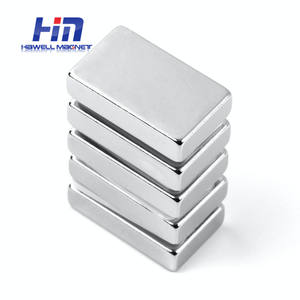 แม่เหล็กนีโอไดเมียมแบบบล็อก <span class=keywords><strong>Hawell</strong></span> N52 แม่เหล็กถาวร Ndfeb สำหรับงานอุตสาหกรรม ประสิทธิภาพสูงสำหรับการตัด - Product Image 4