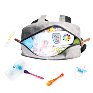 <span class=keywords><strong>Sac</strong></span> à <span class=keywords><strong>dos</strong></span> élégant imperméable et personnalisé pour changer les couches de bébé <span class=keywords><strong>avec</strong></span> poche et chauffe-biberon - Product Image 6