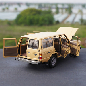 โมเดลรถเหล็ก <span class=keywords><strong>Kyosho</strong></span> Land Cruiser LC60 แบบเปิดได้เต็มรูปแบบ ขนาด 1:18 - Product Image 4