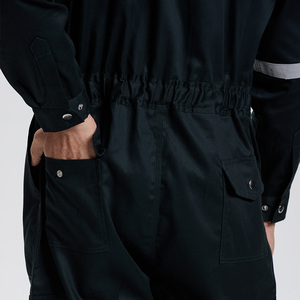 Frnaturtex tùy chỉnh FRC <span class=keywords><strong>Coverall</strong></span> bảo hộ lao động FR màu xanh đậm chống cháy bông chống cháy <span class=keywords><strong>Coverall</strong></span> - Product Image 6