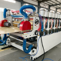 Machine de fabrication de panneaux muraux en PVC expansé, panneaux muraux en fibre de charbon de bambou, panneaux muraux en WPC, panneaux muraux en placage de bois de charbon de bambou