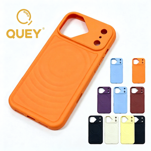 Funda de Teléfono TPU de Lujo con Textura Ondulada, Resistente a Impactos, Compatible con 17 Pro Max, Flexible, Resistente a Arañazos, Delgada, Venta al Por Mayor de Fábrica - Product Image 3