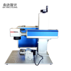 30 Wát 50 Wát nhỏ gọn chia sợi <span class=keywords><strong>Laser</strong></span> đánh dấu máy cho <span class=keywords><strong>Logo</strong></span> mã vạch và mã QR - Product Image 5