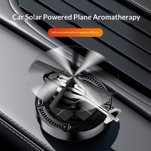 Profumatore <span class=keywords><strong>per</strong></span> Auto a Energia Solare a Forma di Elicottero, <span class=keywords><strong>Deodorante</strong></span> <span class=keywords><strong>per</strong></span> Auto, Mini Decorazione <span class=keywords><strong>per</strong></span> Bocchette d'Aria - Product Image 2