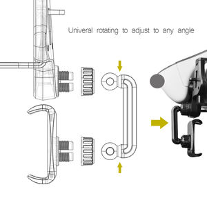 Support universel de téléphone pour rétroviseur de <span class=keywords><strong>voiture</strong></span>, montage pour Smartphone, Compatible avec iPhone 12 - Product Image 6