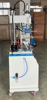 Machine à dorure à chaud pneumatique entièrement automatique, machine à estampage à chaud pour verre et plastique, boîte à chaussures et étiquette DIY