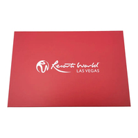 Matériel en papier le plus vendu Brochure vidéo Carte de voeux d'entreprise Mailer/Carte de brochure vidéo LCD/Carte de voeux de lecteur vidéo