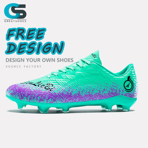 Greatshoes yeni stil eğitim başak futbol ayakkabısı, kaymaz yeşil futbol ayakkabıları, erkekler futbol için ucuz çizmeler - Product Image 1