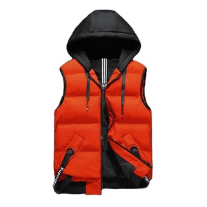 <span class=keywords><strong>Chaleco</strong></span> <span class=keywords><strong>con</strong></span> <span class=keywords><strong>Capucha</strong></span> para <span class=keywords><strong>Hombre</strong></span>, Estilo Urbano, Invernal, Cálido, Sin Mangas - Product Image 2
