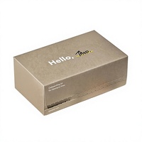 Boîte d'expédition en carton ondulé réutilisable avec logo personnalisé - Boîte d'expédition écologique en carton avec bande auto-adhésive pour le commerce électronique