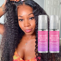Kit d'installation de perruques : Colle protectrice pour la peau, Spray fixateur ultra-adhésif, Spray dissolvant de colle, Mousse teintée pour perruques