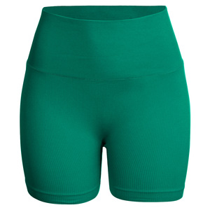 Pantalon de yoga personnalisé de haute qualité sans couture fileté pêche Yoga Shorts femmes Gym <span class=keywords><strong>cycliste</strong></span> Fitness Shorts - Product Image 6