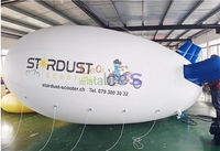 Ballon gonflable personnalisé dirigeable à l'hélium dirigeable géant gonflable zeppelin rc pour la publicité