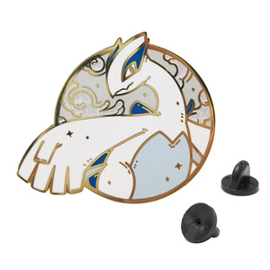 2 Nouveau Design 5.3cm High Quality Poke Monster <span class=keywords><strong>Lugia</strong></span> Ho-<span class=keywords><strong>Oh</strong></span> Peint Hard Enamel Metal Badge Pins for Backpack Cloth Decoration - Product Image 4