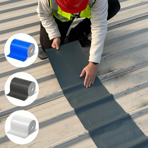Rollo de cinta <span class=keywords><strong>autoadhesiva</strong></span> de papel de aluminio, pintura de caucho butílico, fijación de fugas bituminosas, <span class=keywords><strong>membrana</strong></span> impermeable para materiales de techo - Product Image 3