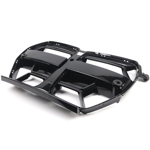 Grille de pare-chocs avant BMW M3 M4 G80 G82 en plastique ABS noir style CS - Product Image 4