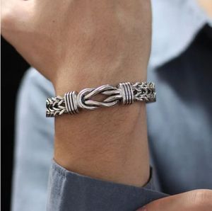 Manufacturer Wholesale Stainless Steel Chain <b>Men</b> Silver Magnet Bracelets Jewelry Hip Hop Fashion Wide Mesh <b>Men</b> Bracelet - Product Image 3