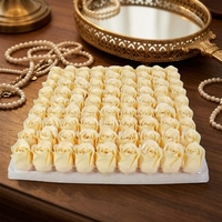 Têtes de roses artificielles en savon fait main sans base, 40 cm, pour cadeaux DIY et boîtes à bijoux, vente en gros