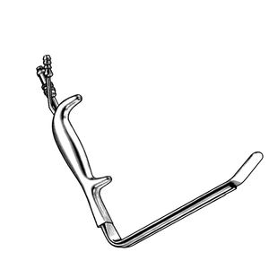 Retractor de alta calidad Tebbtts retractores de mama de fibra óptica con tubo de dientes Retractor de Cirugía de acero metálico - Product Image 3