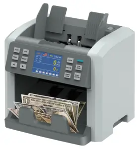 Compteur d'argent HL-P100 Compteur de valeur avec détection UV MG IR CIS Compteur multi-devises