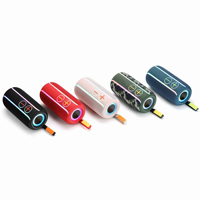 Subwoofer en plastique étanche haute puissance pour haut-parleur 5.3, éclairage RGB, audio bidirectionnel, alimenté par batterie 3000mAh, avec corde de suspension