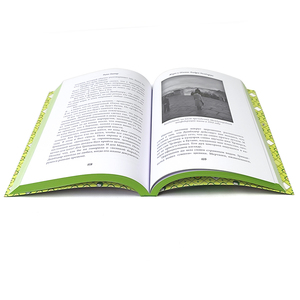 Livre à couverture souple avec bords pulvérisés personnalisés, version russe, livre décoratif à couverture souple avec bords colorés - Product Image 2