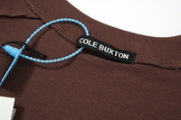T-shirt Homme Personnalisé Cole Buxton de Haute Qualité, T-shirts Vierge à Manches Courtes pour Hommes, T-shirts Vierge à Col Rond pour Hommes
