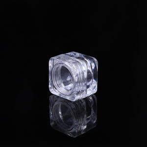 5G Vuông PS Acrylic Mỹ Phẩm Trong Suốt Nhựa Mặt Kem <span class=keywords><strong>Jar</strong></span>, Nhựa Mắt Kem <span class=keywords><strong>Jar</strong></span> Bóng Mắt Trang Điểm <span class=keywords><strong>Jar</strong></span> - Product Image 2