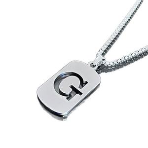 Collier avec pendentif personnalisé en acier inoxydable original, résistant à l'eau et au ternissement, pour femmes et hommes - Product Image 5